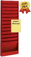Letter Size Rack Model 174, 12 Pocket