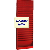 1/2 Letter Size Rack, 181, 20 Pocket