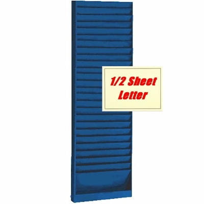 1/2 Letter Size Rack, 185, 25 Pocket
