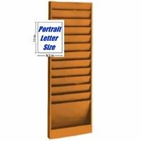 File Folder Rack, Model 200, 12 pocket