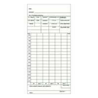 FORM 85331 Time Cards