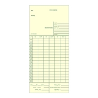 FORM AMA5502BX Time Cards