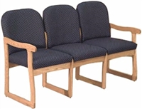 Triple Sled-Base Sofa (Designer)