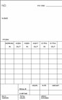 FORM FP5208 Time Cards