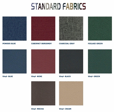 standard fabric samples