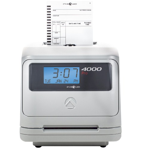 Form PTR-44100 Time Cards for Pyramid 4000 & 5000 series Time Clocks Details about   500 Count 