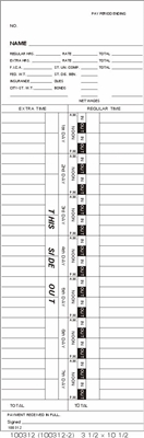 Form 100312-2Time Cards