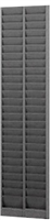 Vertical Swipe Card Badge Rack, Patriot Model 170H-2, 50 pockets