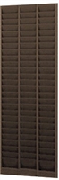 Vertical Swipe Card Badge Rack, Patriot Model 170H-3, 75 slots