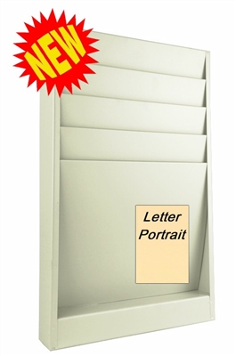 Letter Size Rack Model 174-4Sl, 4 Pocket