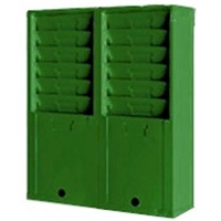 Rack, 12 Time Card Slots, Endure Model 176DBL6