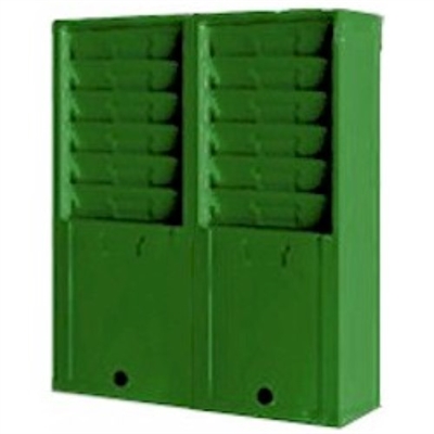 12-pocket-card rack