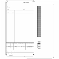 FORM 1950-9251 Time Cards