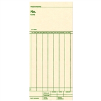1000 Simplex Weekly Time Cards 7 Day Across 3-1/4"W  Replaces Form 1950-9108 