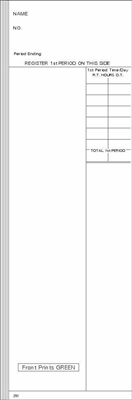 FORM 251 Time Cards