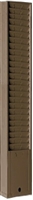 Metal Time Card Rack, Endure Model 254, 25 pocket