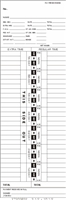 1000 Side-Feed Weekly 7-1 Time Cards FORM 27203832