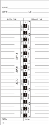FORM 30 Time Cards