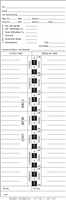 1000 Side-Feed 2-Week Fr-Th Time Cards FORM 3260-2