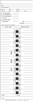 1000  Side-Feed Weekly Sa-Fr Time Cards FORM 3270