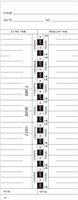 1000 Side-Feed Weekly Tu-Mo Time Cards FORM 34
