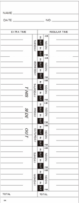 FORM 34-2 Time Cards