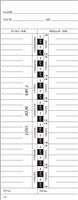 1000 Side-Feed Weekly We-Tu Time Cards FORM 35
