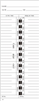 1000  Side-Feed Weekly Sa-Fr Time Cards FORM 38