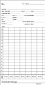 FORM 8002 Time Cards