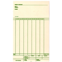 FORM 8214004 Time Cards