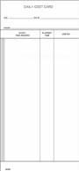 FORM 84550 Time Cards