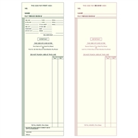 1000 Time Cards Consecutive 3.375 x 10.75 FORM ATR214