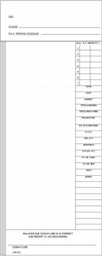 FORM ATR216 Time Cards