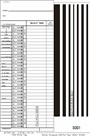 200-Pack Weekly Time Cards, Acroprint ATT310 FORM ATT311-200