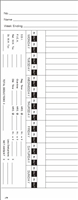 1000 2-Week M-S Side-Feed Time Cards FORM J7R-2