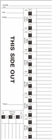 1000 Side-Feed Wkly 1-7 6-punch Time Cards FORM L331