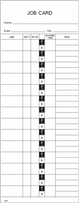 FORM L61 Time Cards