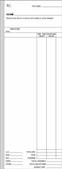 1000 Time Card Consecutive 3.375 x 9.25 FORM M24