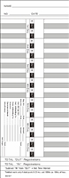 1000 Side-Feed Weekly 1-7 Time Cards FORM MC107