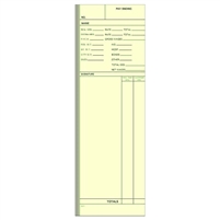 1000 Time Card Consecutive 3.375 x 10.25 FORM NR7