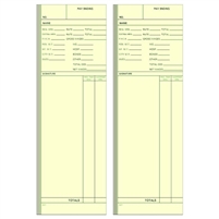 1000 Time Cards Consecutive 3.375 x 10.25 FORM NR7-2