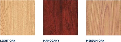 Oak finish samples