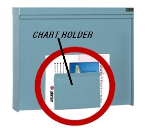 Chart Holder for WallWrite, retrofit option