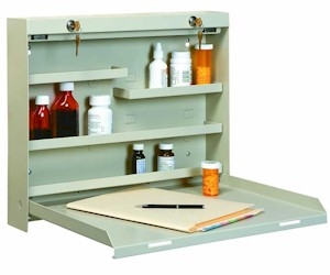 WallWrite DrugStor with dual locks